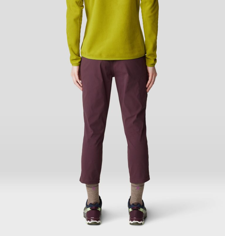 Women's Dynama Crop, Color: Blackberry, image 3