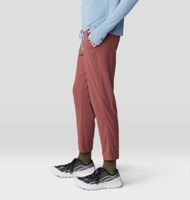 Women's Dynama Crop, Color: Clay Earth, image 36