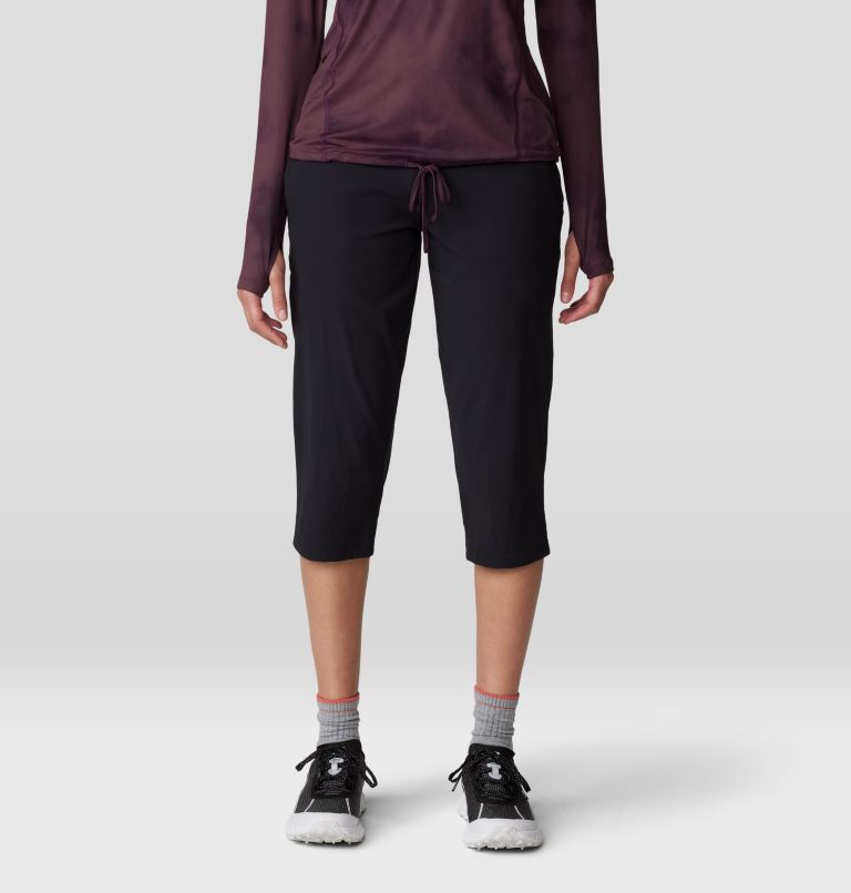 Women's Dynama Capri, Color: Black, image 1
