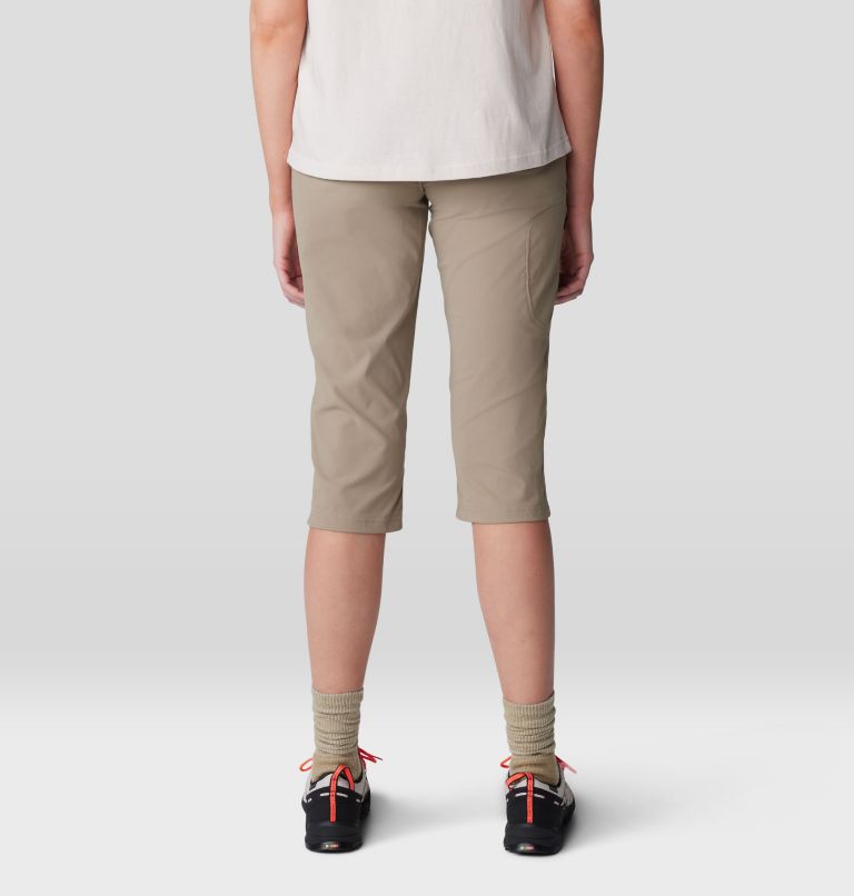 Women's Dynama Capri, Color: Khaki, image 3
