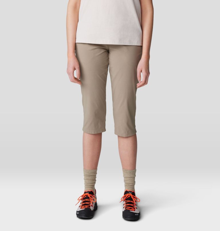Women's Dynama Capri, Color: Khaki, image 1