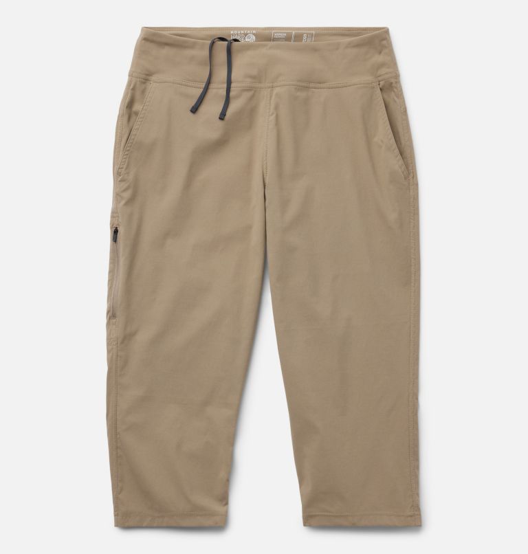 Women's Dynama Capri, Color: Khaki, image 2