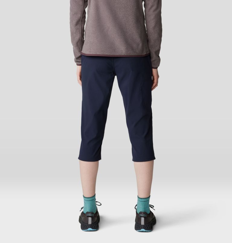 Women's Dynama Capri, Color: Abyss, image 3