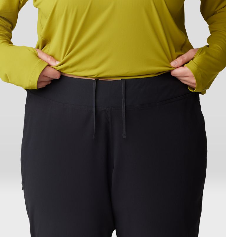 Women's Dynama Capri - Plus Size, Color: Black, image 5
