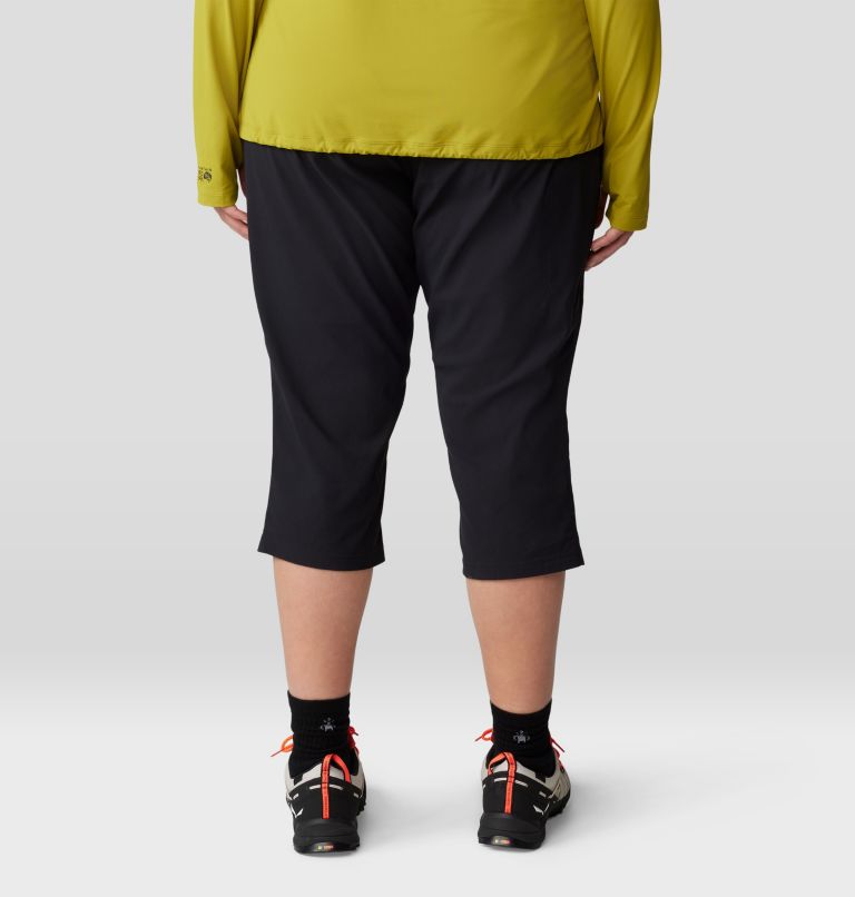 Women's Dynama Capri - Plus Size, Color: Black, image 3