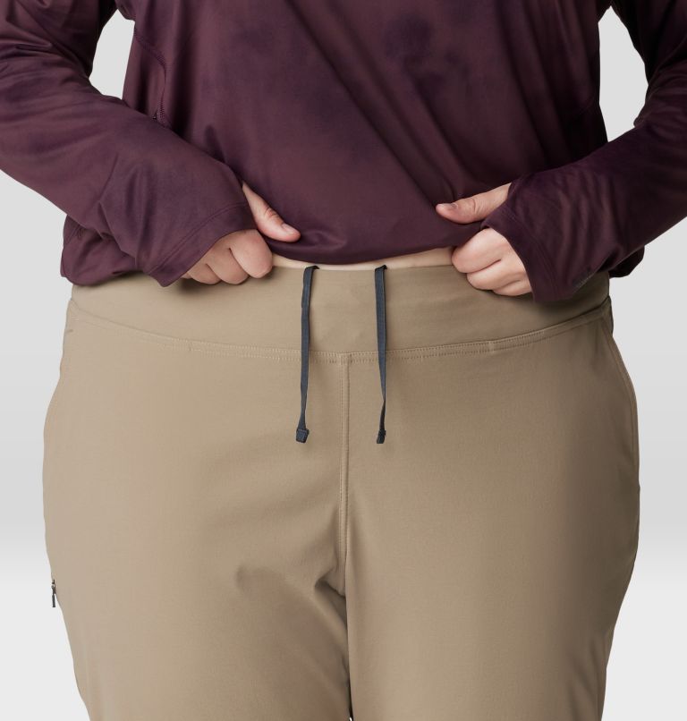 Women's Dynama Capri - Plus Size, Color: Khaki, image 5