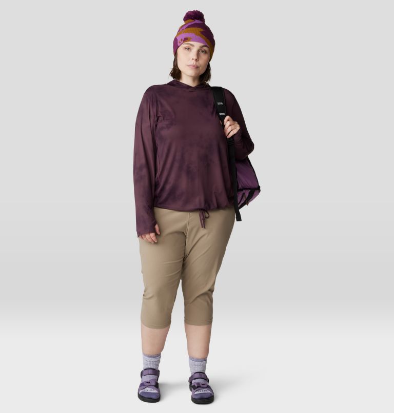 Women's Dynama Capri - Plus Size, Color: Khaki, image 7