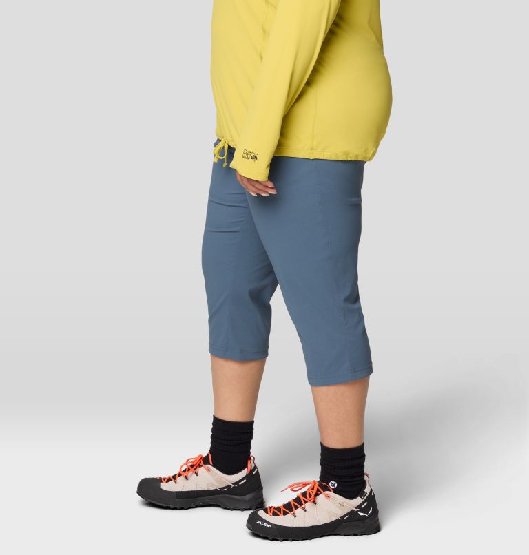 Women's Dynama Capri - Plus Size, Color: Moon Blue, image 4