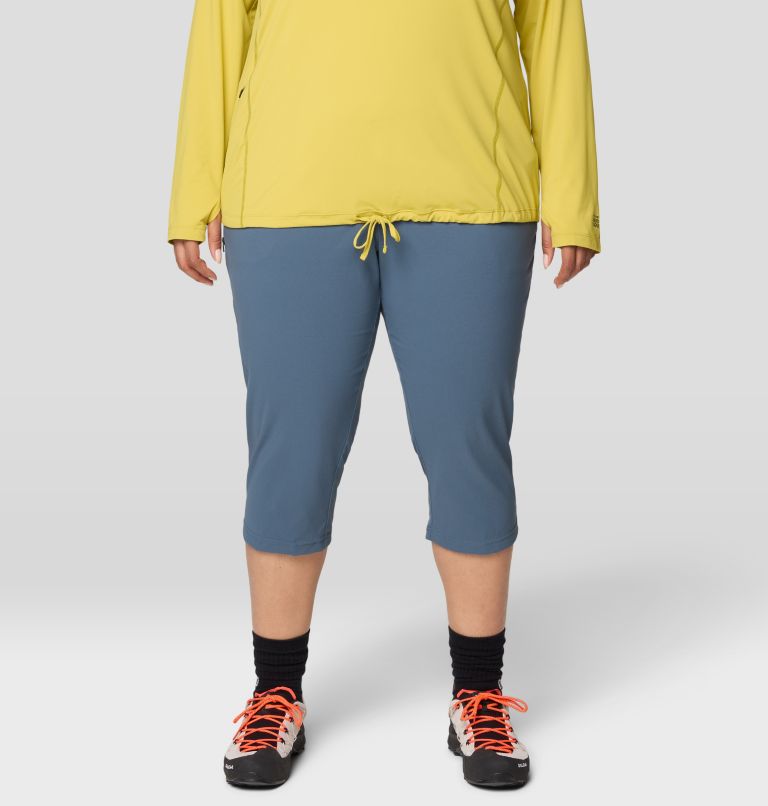 Women's Dynama Capri - Plus Size, Color: Moon Blue, image 1