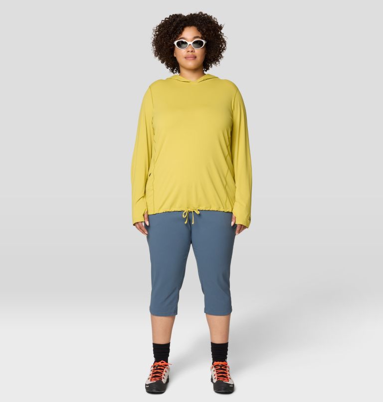Women's Dynama Capri - Plus Size, Color: Moon Blue, image 2