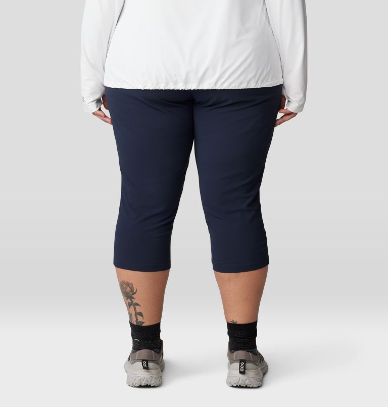 Women's Dynama Capri - Plus Size, Color: Abyss, image 3