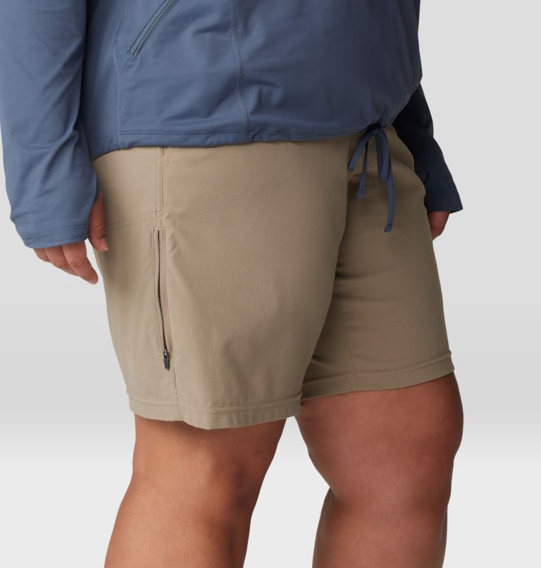 Women's Dynama Bermuda - Plus Size, Color: Khaki, image 6