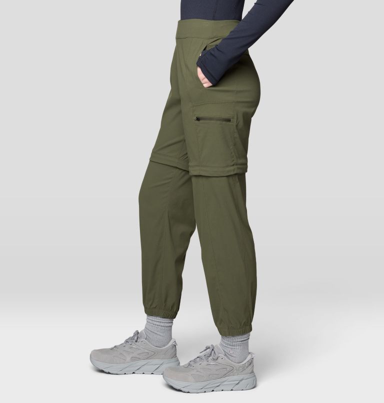 Women's Dynama Convertible Pant, Color: Dark Pine, image 4