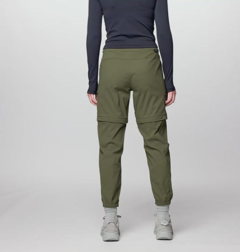 Women's Dynama Convertible Pant, Color: Dark Pine