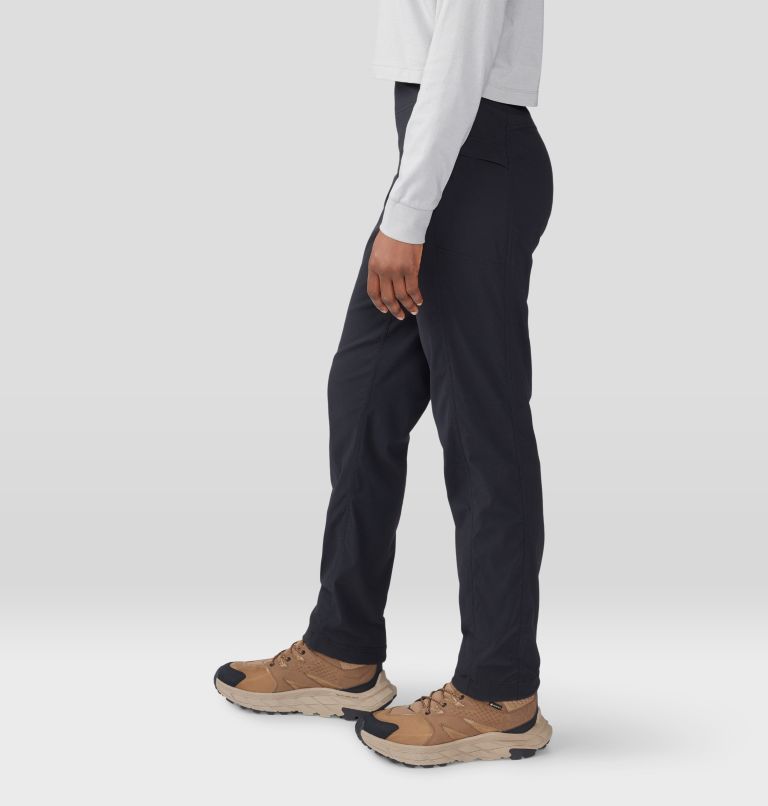 Pantalon taille haute doublé Dynama Femme, Color: Black, image 4