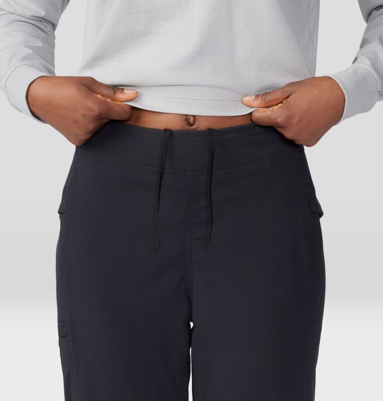 Pantalon taille haute doublé Dynama Femme, Color: Black, image 5