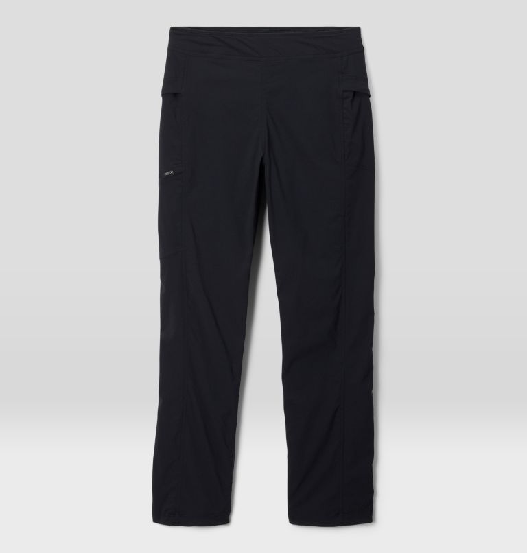 Pantalon taille haute doublé Dynama Femme, Color: Black, image 2