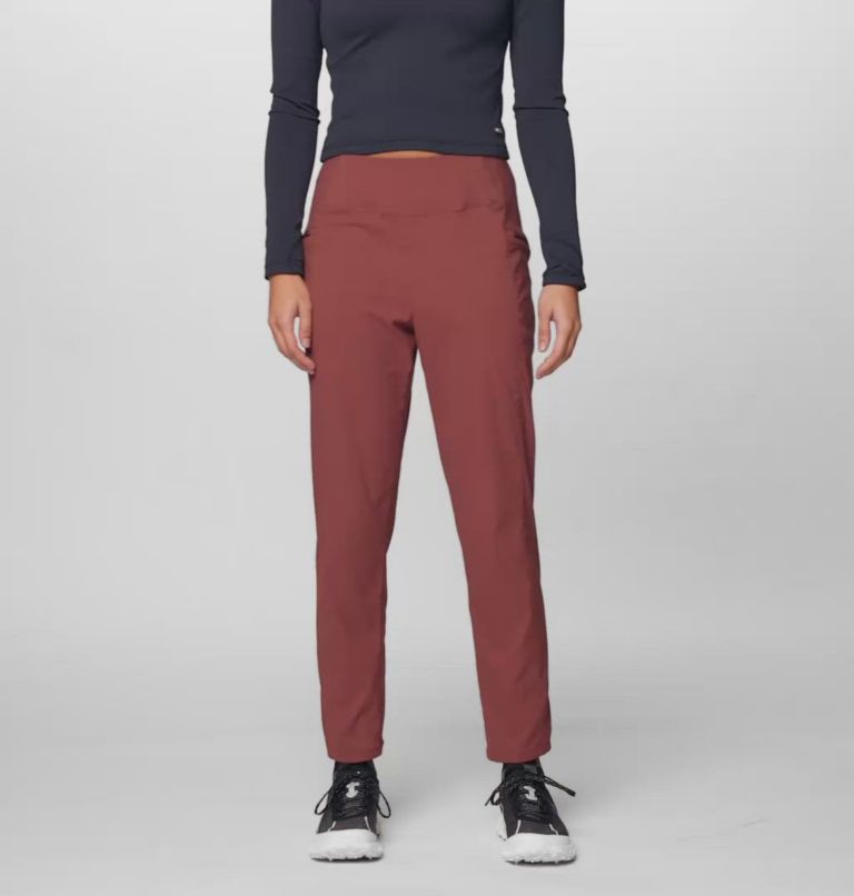 Women's Dynama High Rise Ankle Pant, Color: Bourbon Brown