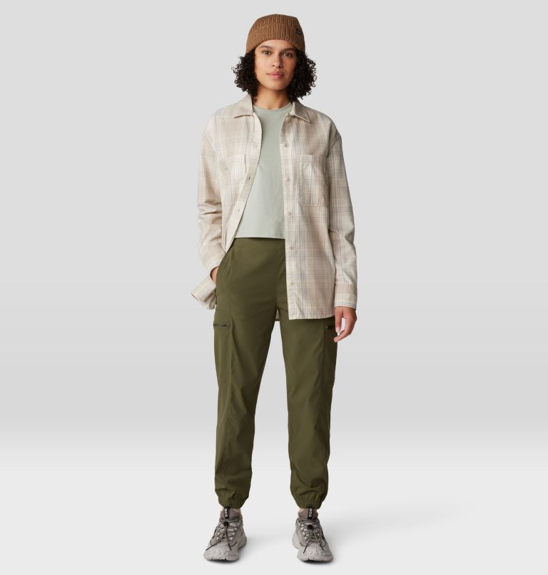 Women's Dynama High Rise Utility Jogger, Color: Dark Pine, image 7