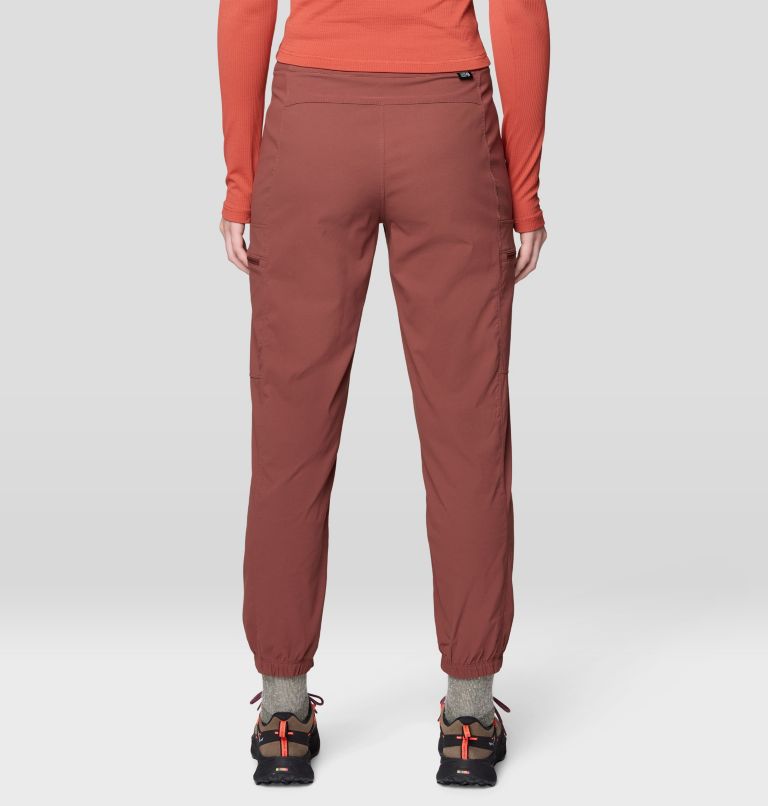 Women's Dynama High Rise Utility Jogger, Color: Bourbon Brown, image 3