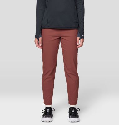 Women's Dynama Ankle Pant, Color: Bourbon Brown, image 9