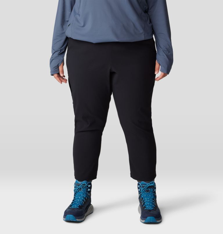 Women's Dynama Ankle Pant 28" - Plus Size, Color: Black, image 1