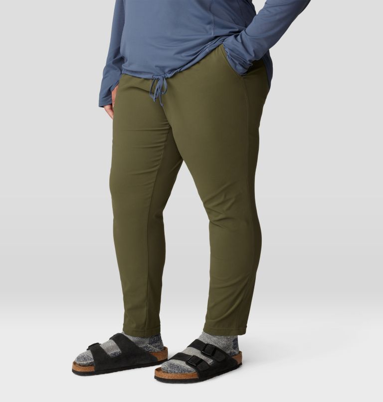 Women's Dynama Ankle Pant 28" - Plus Size, Color: Dark Pine, image 3