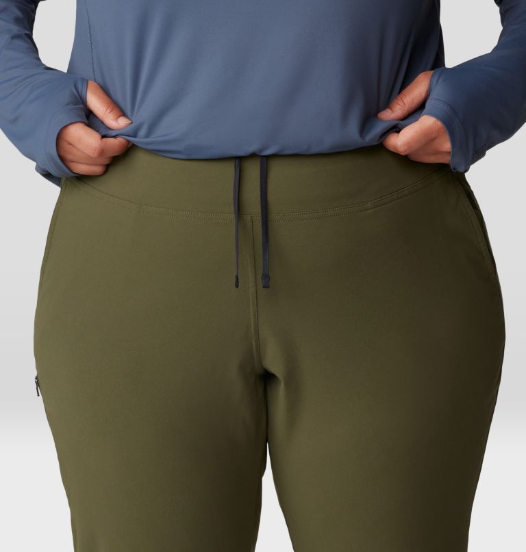 Women's Dynama Ankle Pant 28" - Plus Size, Color: Dark Pine, image 4