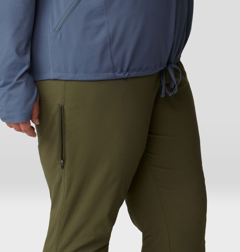 Women's Dynama Ankle Pant 28" - Plus Size, Color: Dark Pine, image 6