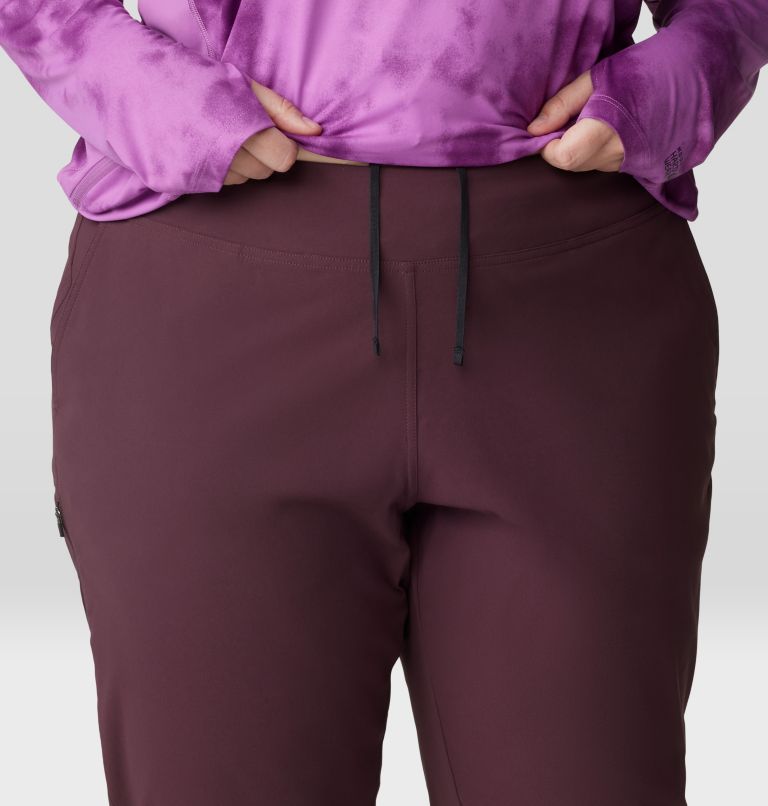 Women's Dynama Ankle Pant 28" - Plus Size, Color: Blackberry, image 4