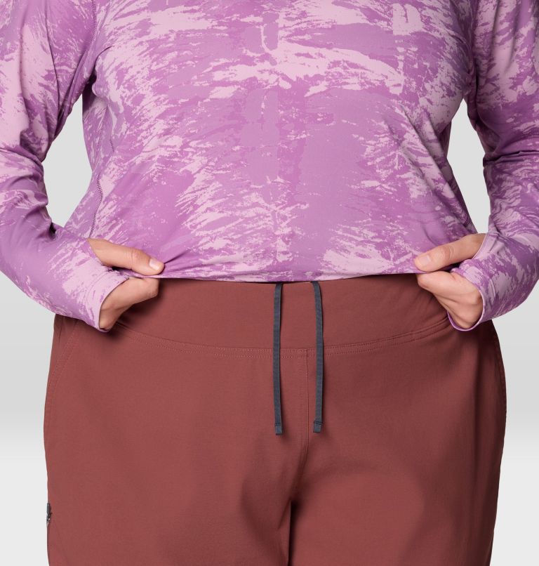 Women's Dynama Ankle Pant - Plus Size, Color: Bourbon Brown, image 5