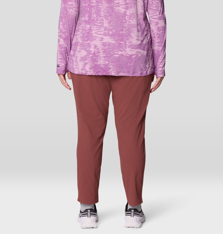 Women's Dynama Ankle Pant - Plus Size, Color: Bourbon Brown, image 3