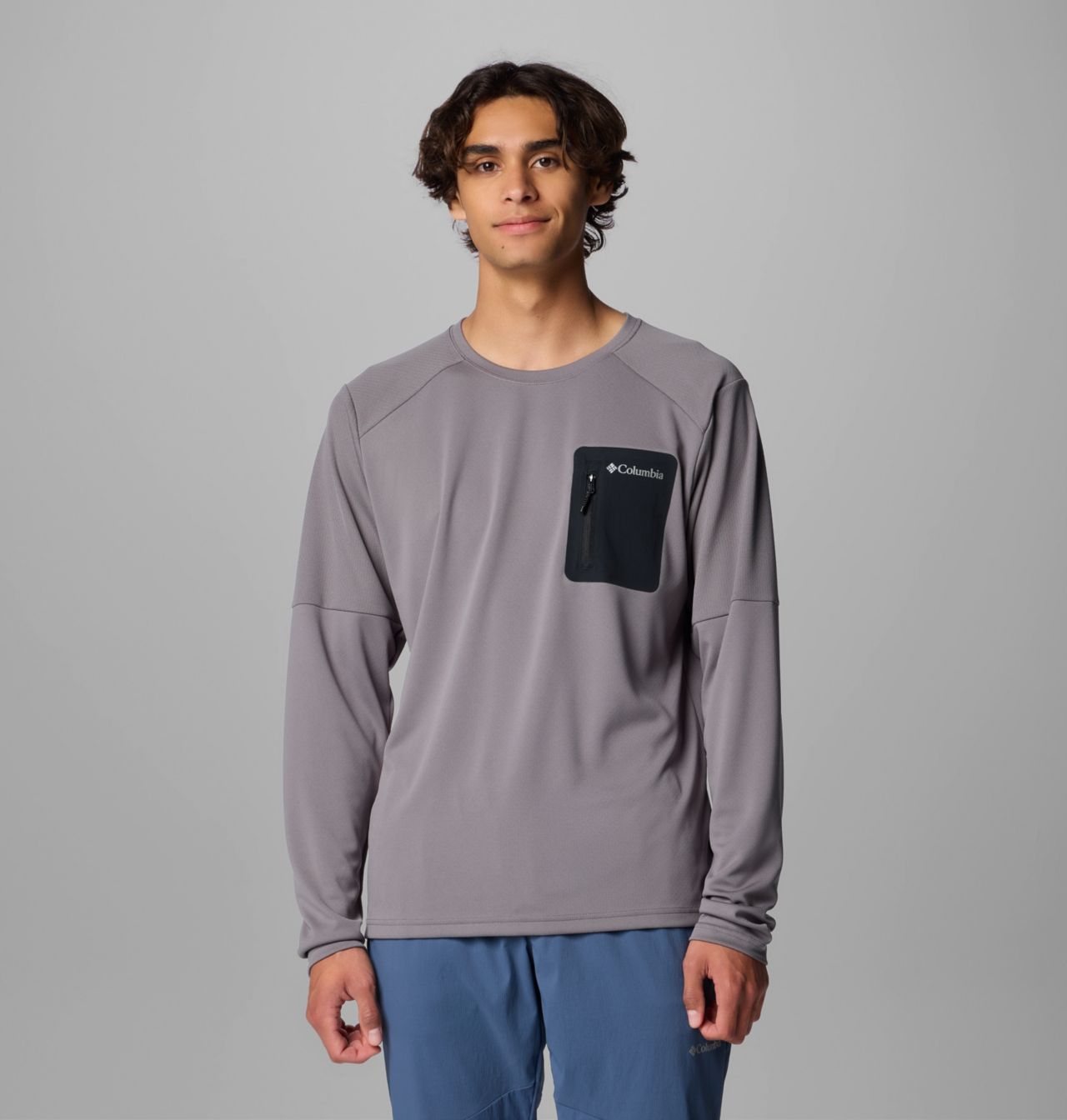 Chandail à manches longues en tricot Columbia Tech™ pour hommes 1