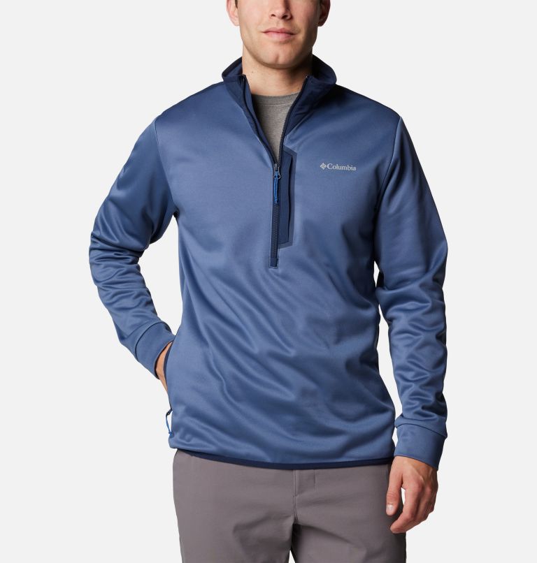 Haut Demi-Zip Columbia Tech Homme, Color: Dark Mountain, Collegiate Navy, image 5