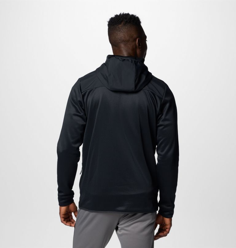 Men's Columbia Tech Fleece Full Zip Hoodie, Color: Black, image 2