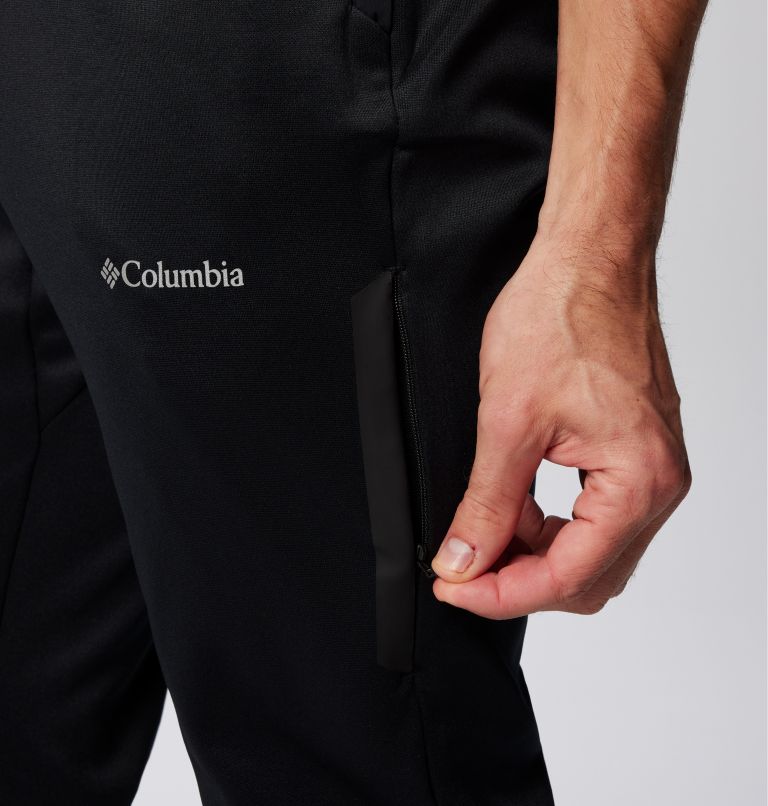 Pantalón de forro polar Columbia Tech para hombre, Color: Black, image 7
