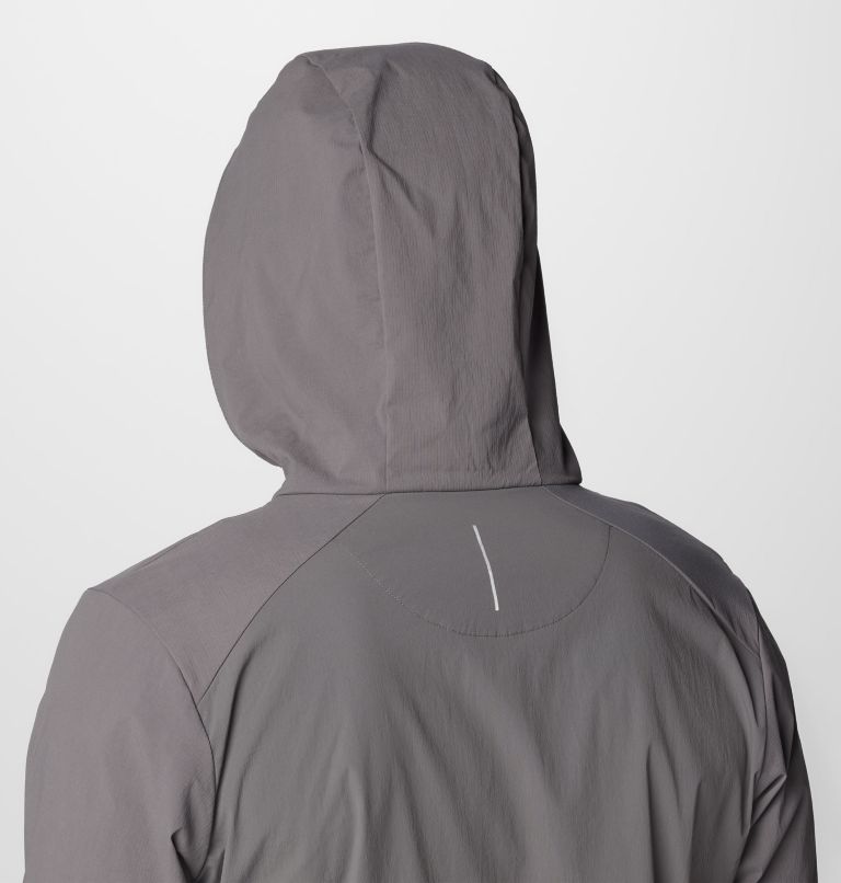 Men's Columbia Tech Wind Pullover, Color: City Grey, image 6