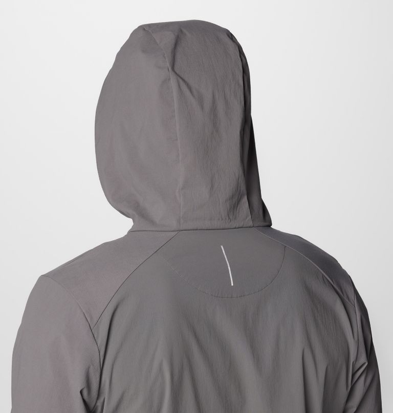 Men's Columbia Tech Wind Pullover, Color: City Grey, image 6