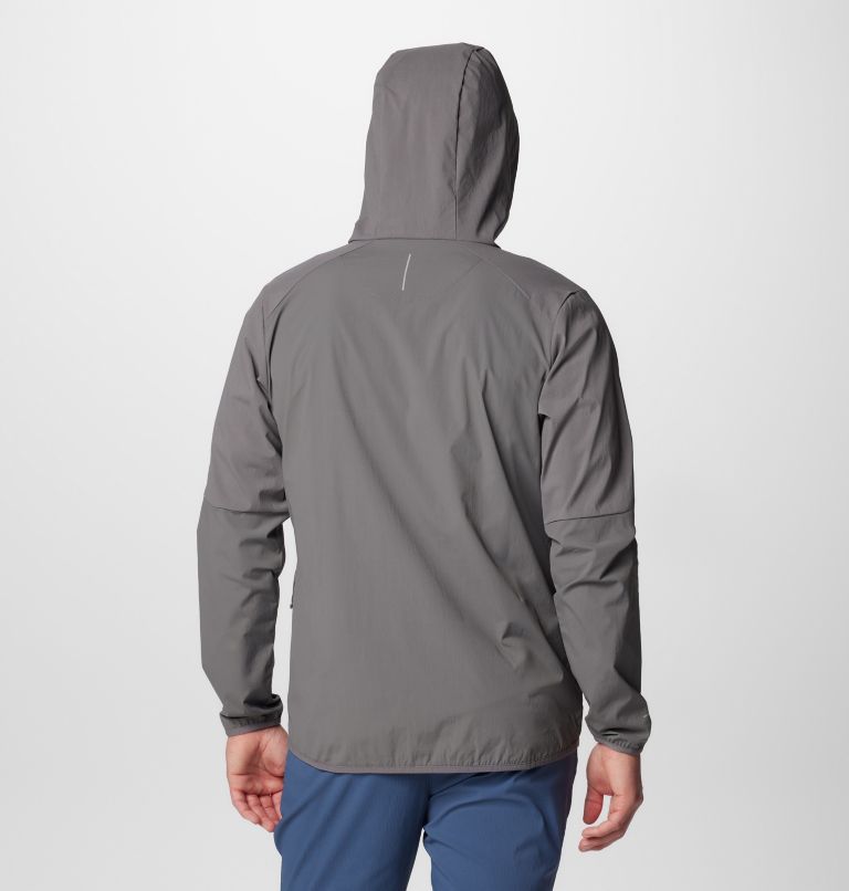 Men's Columbia Tech Wind Pullover, Color: City Grey, image 2
