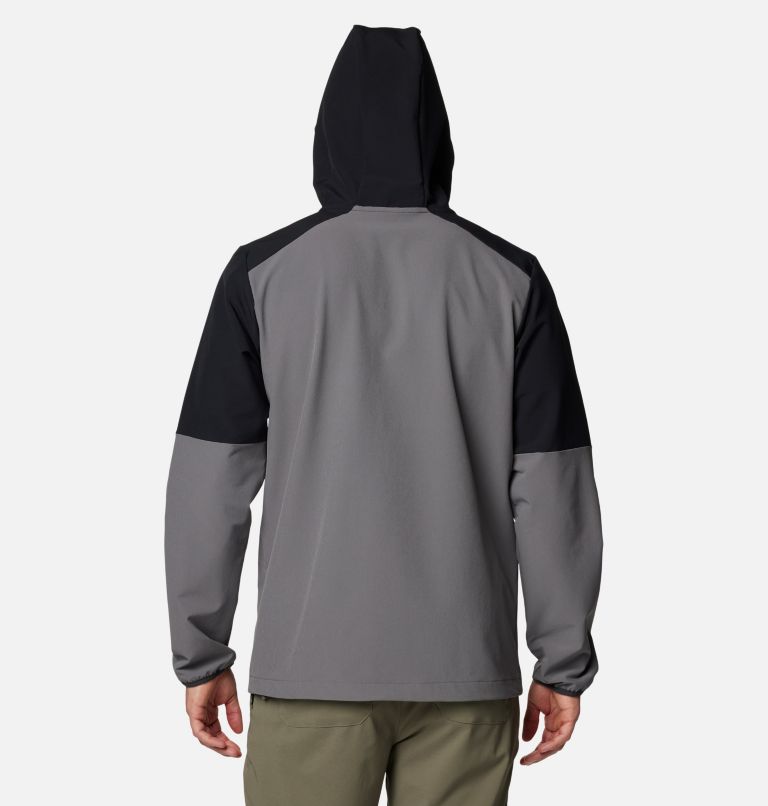 Gray hooded jacket hotsell