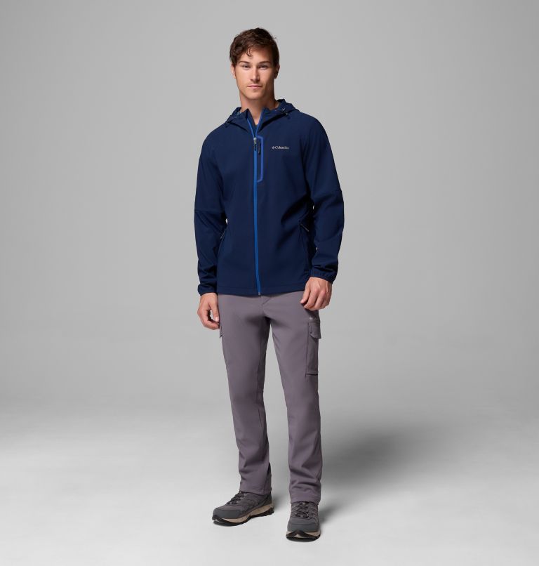 Columbia Tech Softshell Jacke mit Kapuze für Männer, Color: Collegiate Navy, image 2