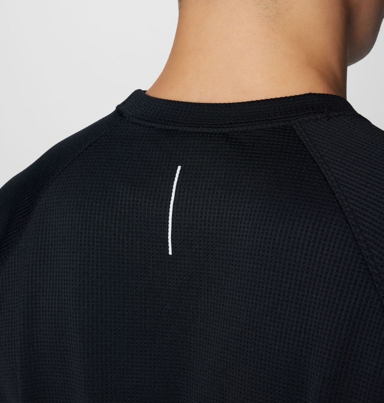 Men's Black Mesa Waffle Knit Crew II, Color: Black, image 6