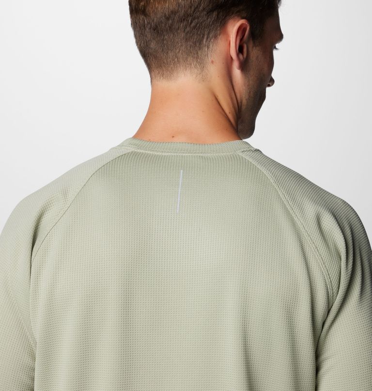 Men's Black Mesa Waffle Knit Crew II, Color: Safari, image 6