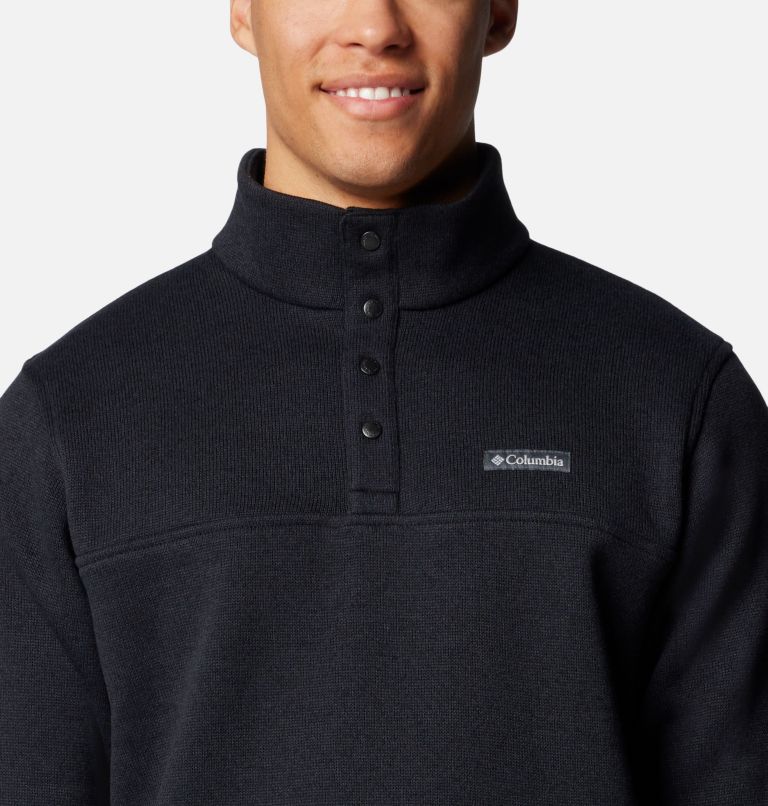 Alto Pass Half Snap Fleece für Männer, Color: Black, image 4