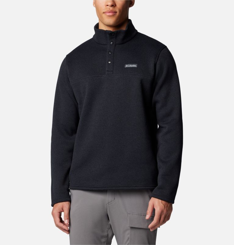 Alto Pass Half Snap Fleece für Männer, Color: Black, image 1