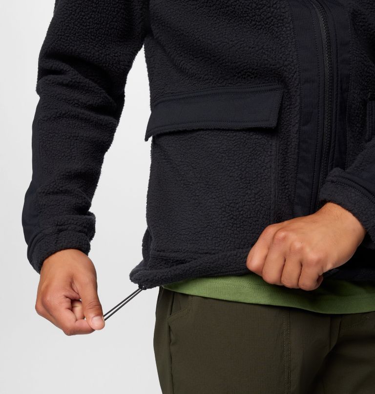 Men's Landroamer Fleece Jacket, Color: Black, image 6