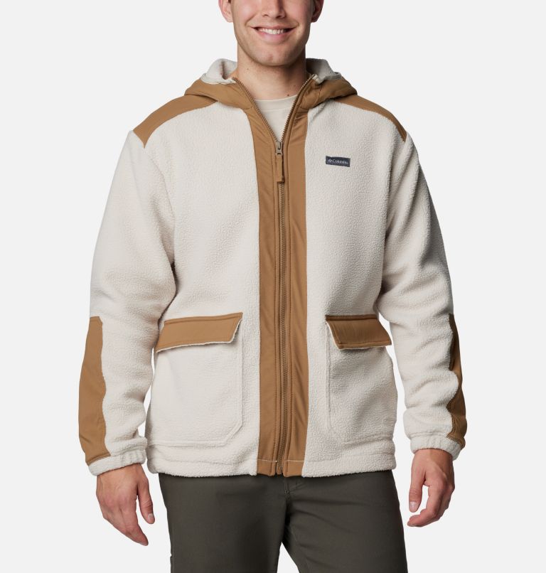 Outdoor life men's sherpa fleece hoodie jacket online