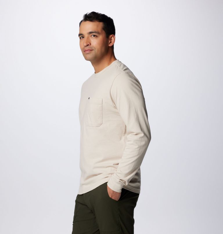 Men's Landroamer Long Sleeve T-Shirt, Color: Dark Stone, image 4