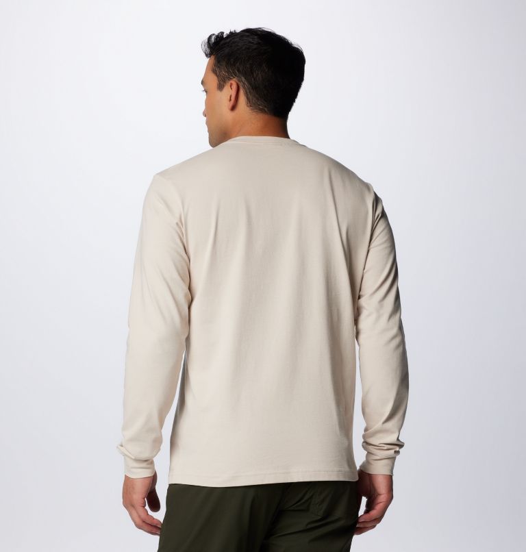 Men's Landroamer Long Sleeve T-Shirt, Color: Dark Stone, image 2