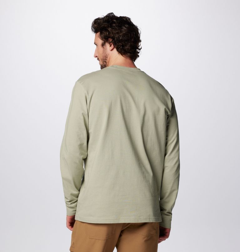 Men's Landroamer Long Sleeve T-Shirt, Color: Safari, image 2